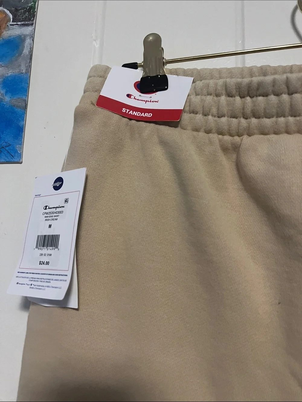 💕❤️‍🔥❤️Champion Women’s irish cream Athletic Fleece Shorts